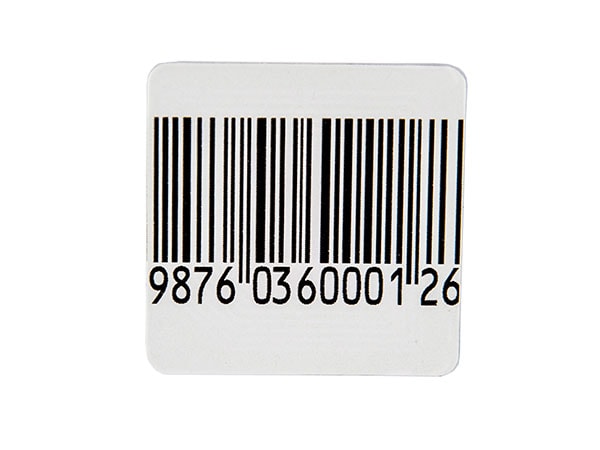 TAG EAS RF 8.2MHz CLEAR ROUND SOFT LABEL 40MM SECURITY 1000PCS 